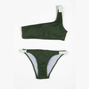 Bikini Teen Naxos con dos tonos de verde